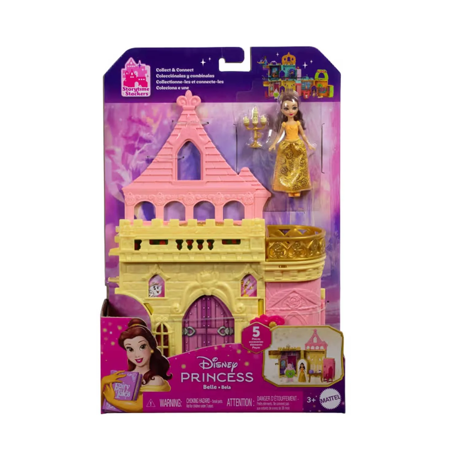Mattel - Disney Princess Set Componibili Il Castello Di Belle JDP54 - Image 5