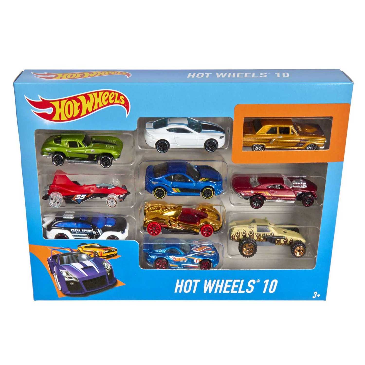 Mattel - Hot Wheels Confezione 10 Veicoli Assortiti 54886 - Image 6