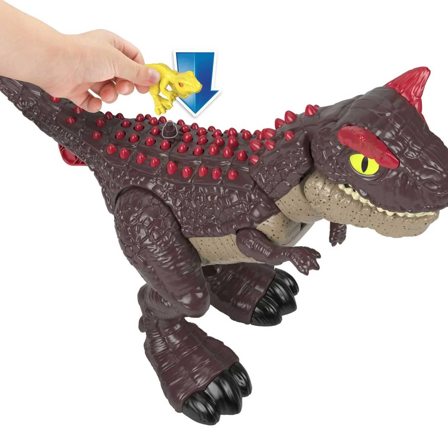 Fisher Price - Jurassic World Carnotauro Aculei Pungenti Imaginext HML42 - Image 4