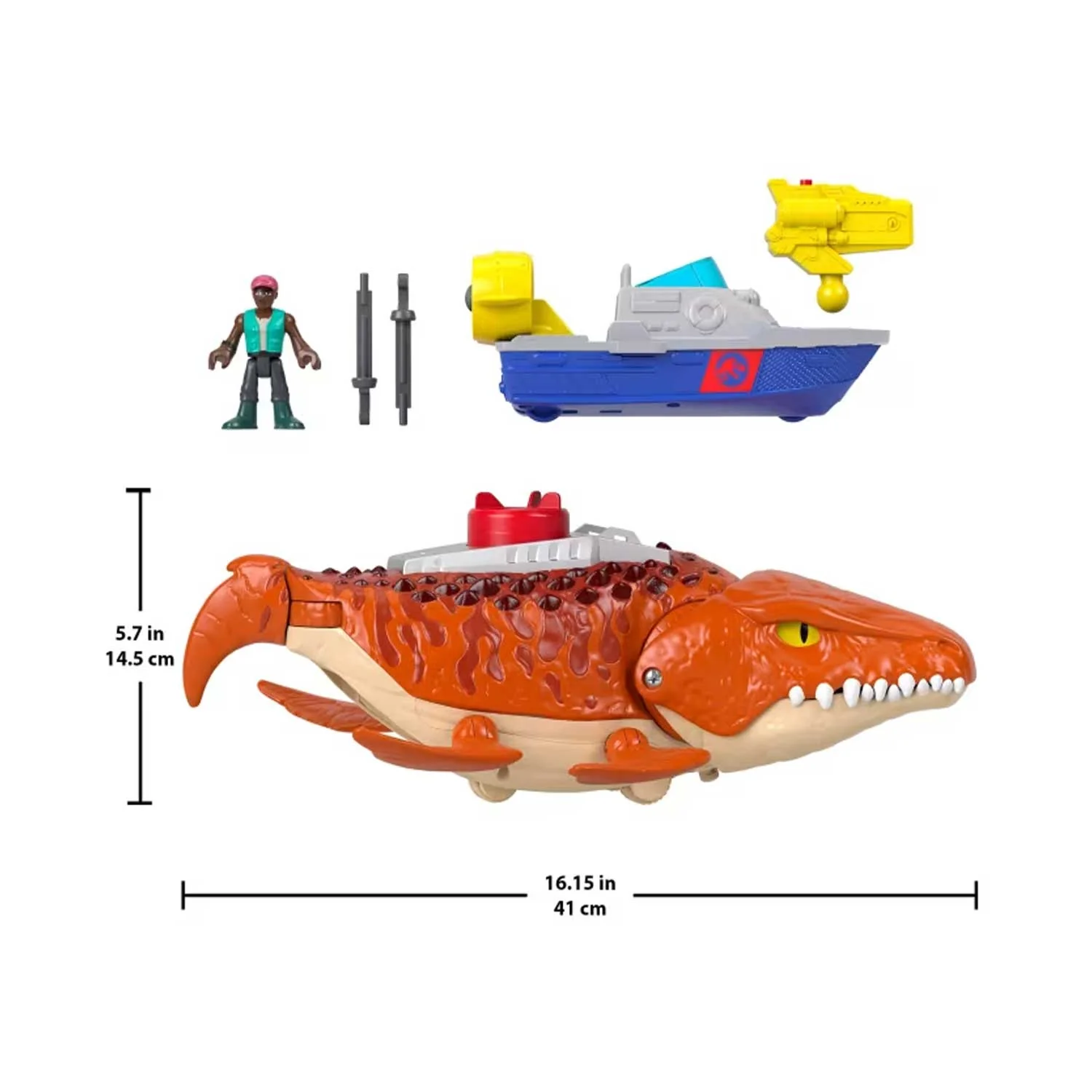 Mattel - Jurassic World Imaginext Mososauro JFR23 - Image 3