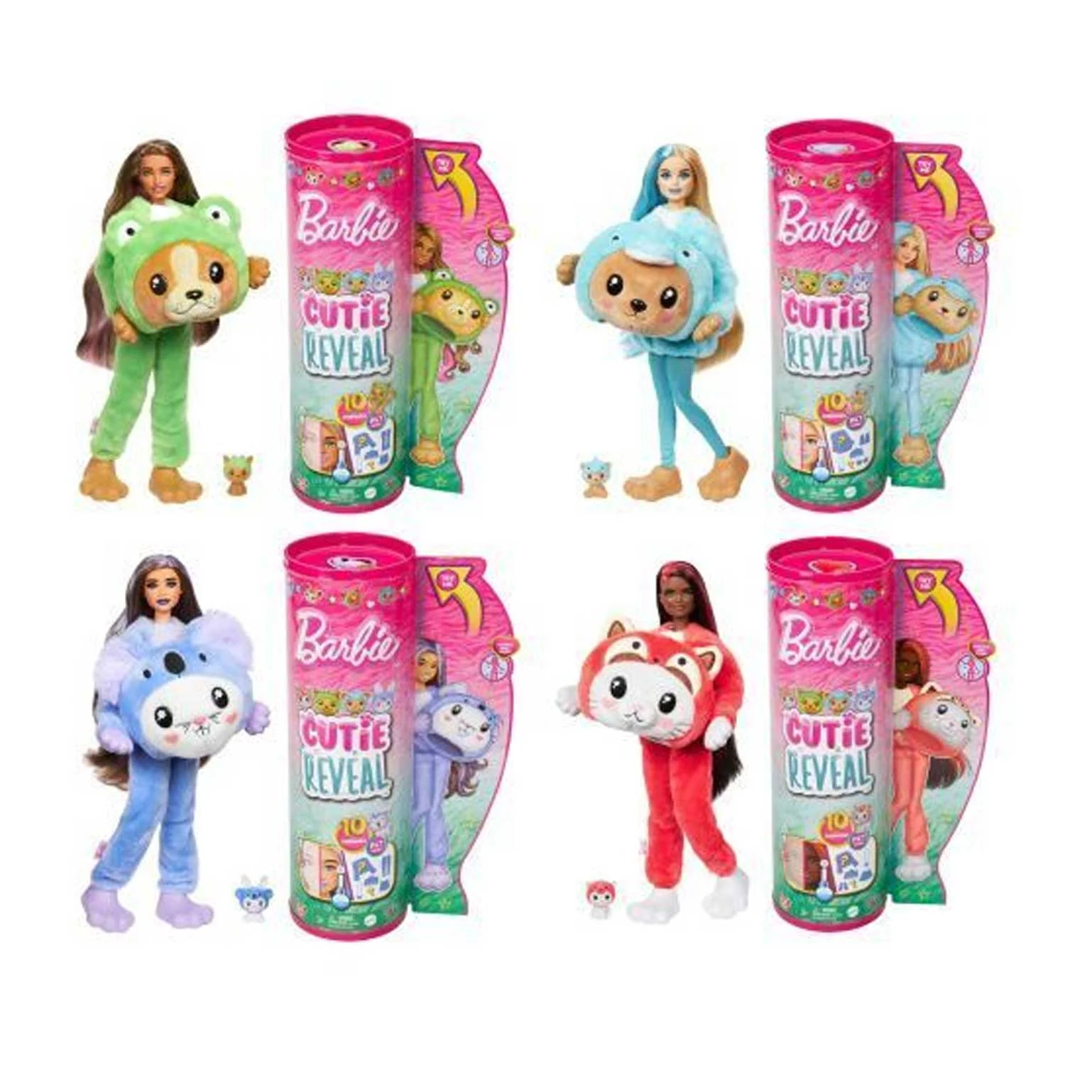 Mattel - Mattel Barbie Cutie Reveal Serie Amici Cuccioli HRK22 - Image 2