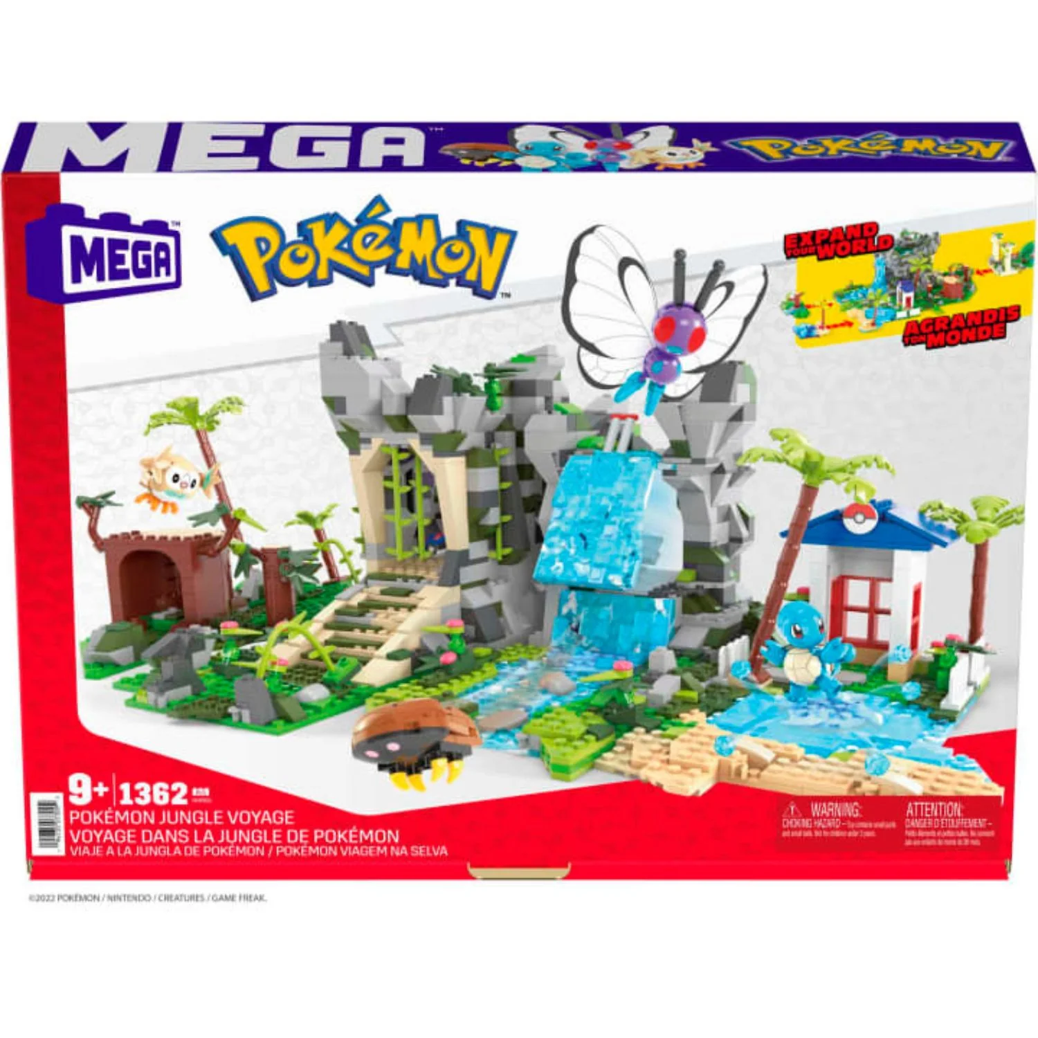 Mattel - Mega Bloks Pokémon Adventure Builder Spedizione Nella Giungla HHN61 - Image 2