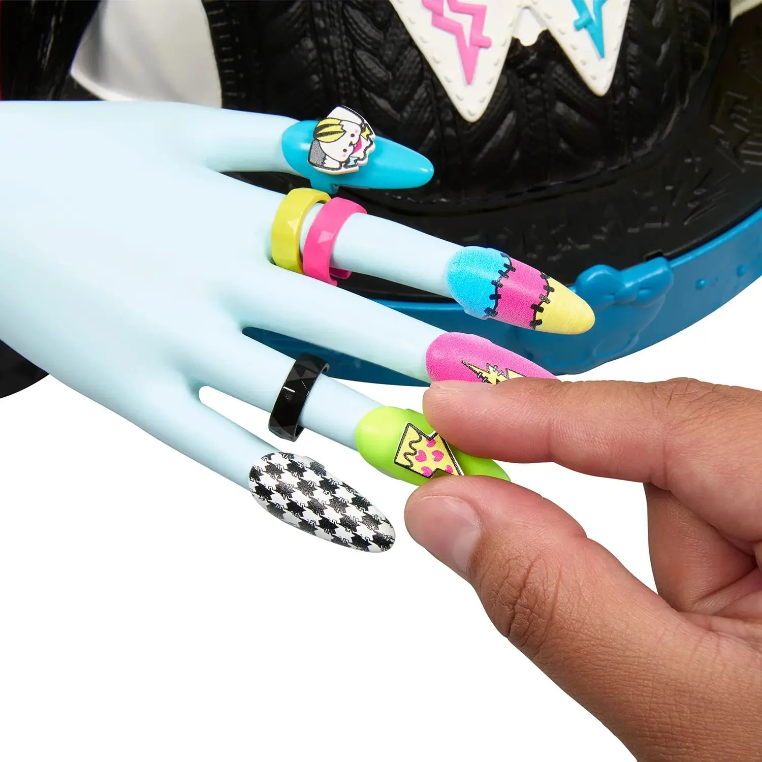 Mattel - Monster High Frankie Stein Styling Head con Accessori HRP71 - Image 3