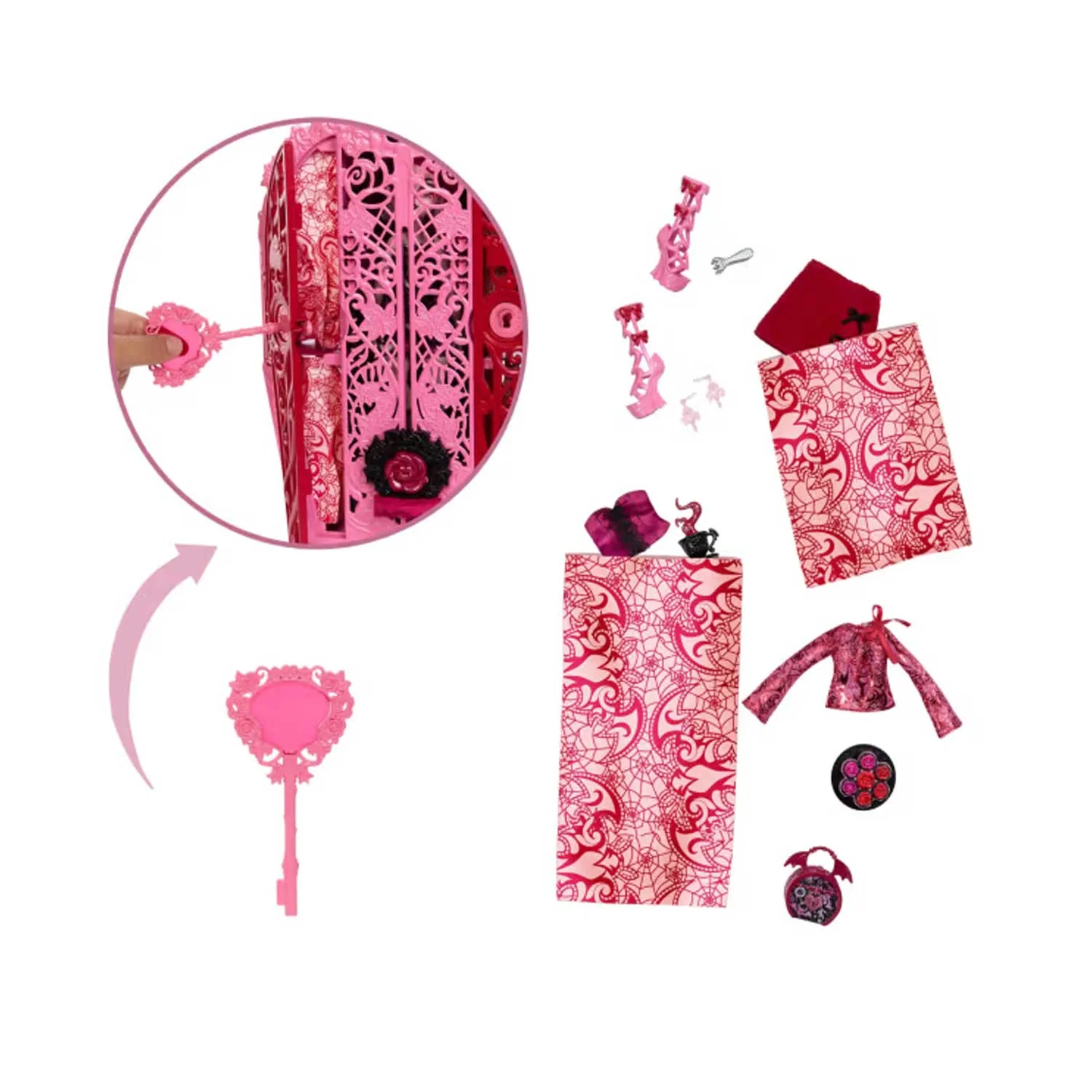Mattel - Monster High: Segreti Da Brivido Serie 5 Dracula HYT72 - Image 4