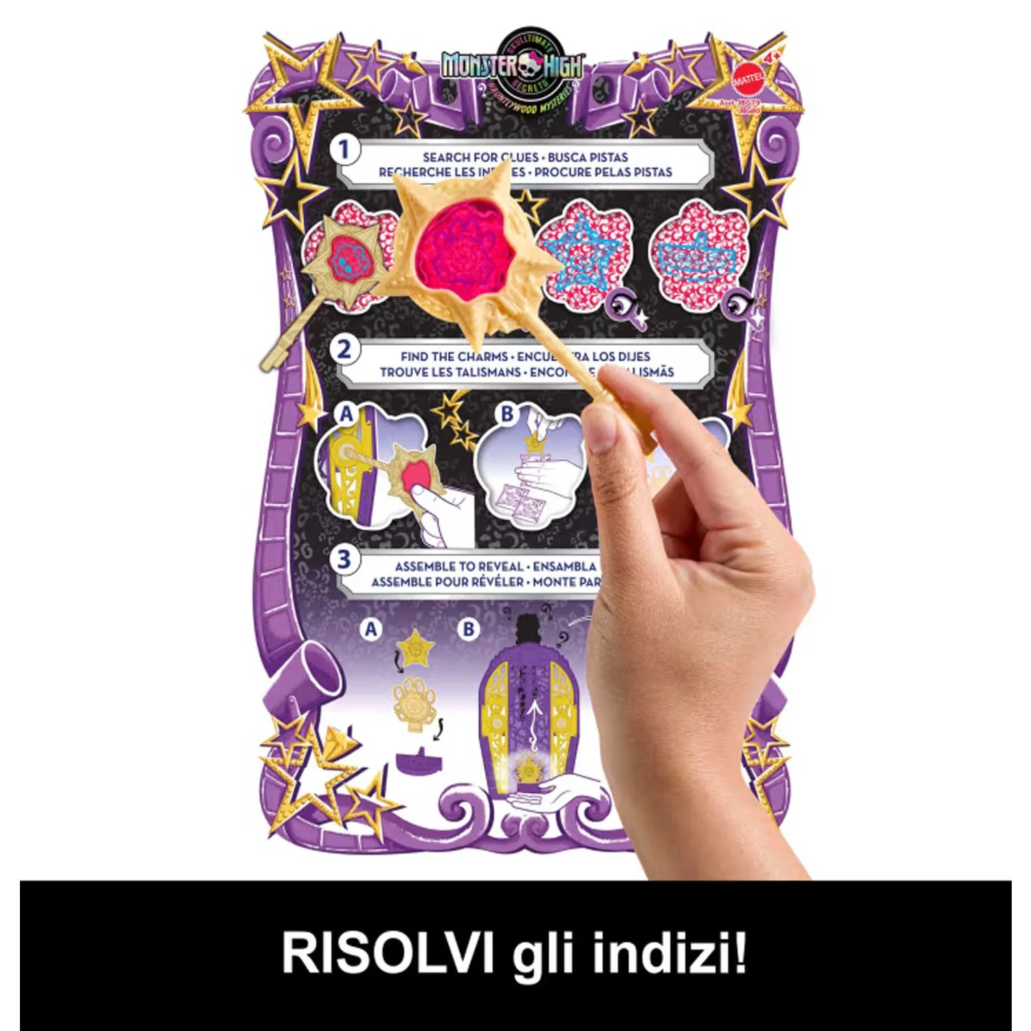 Mattel - Monster High Segreti Da Brivido Serie 6 Clawdeen JBG80 - Image 4