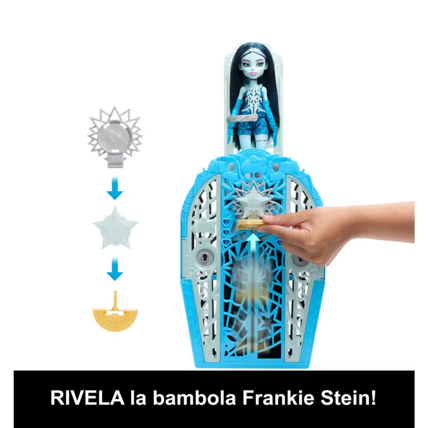 Mattel - Monster High Segreti Da Brivido Serie 6 Frankie JBG81 - Image 4