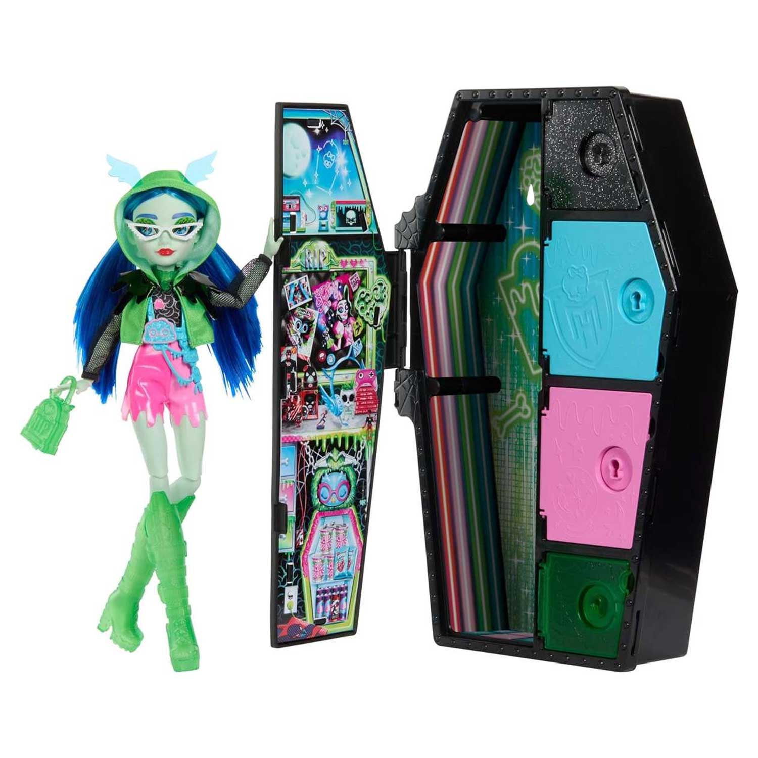 Mattel - Monster High Segreti Da Brivido Serie Neon HPD59 - Image 2