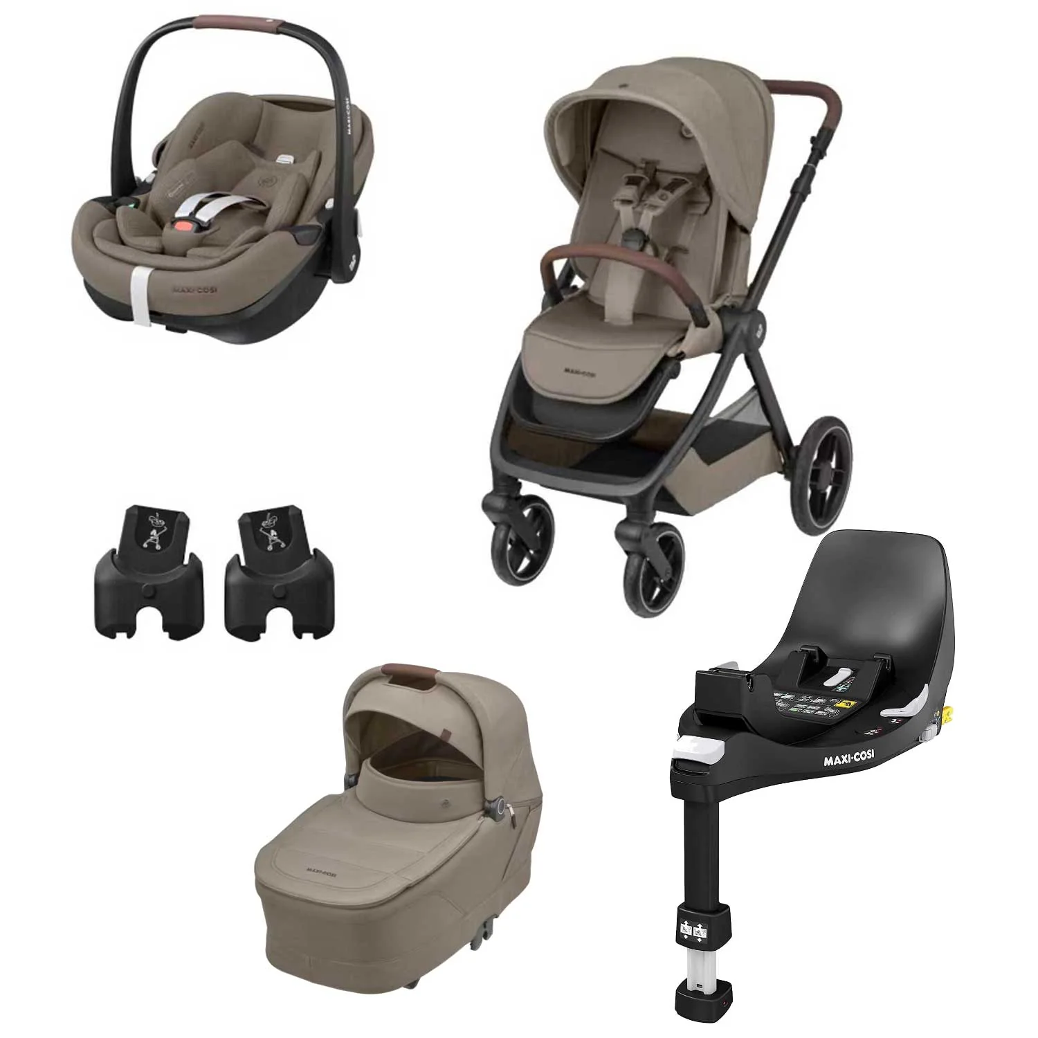 Maxi Cosi - Trio Oxford Plus Con Pebble 360 Pro2 + Family Fix 360 Pro Omaggio - Image 35