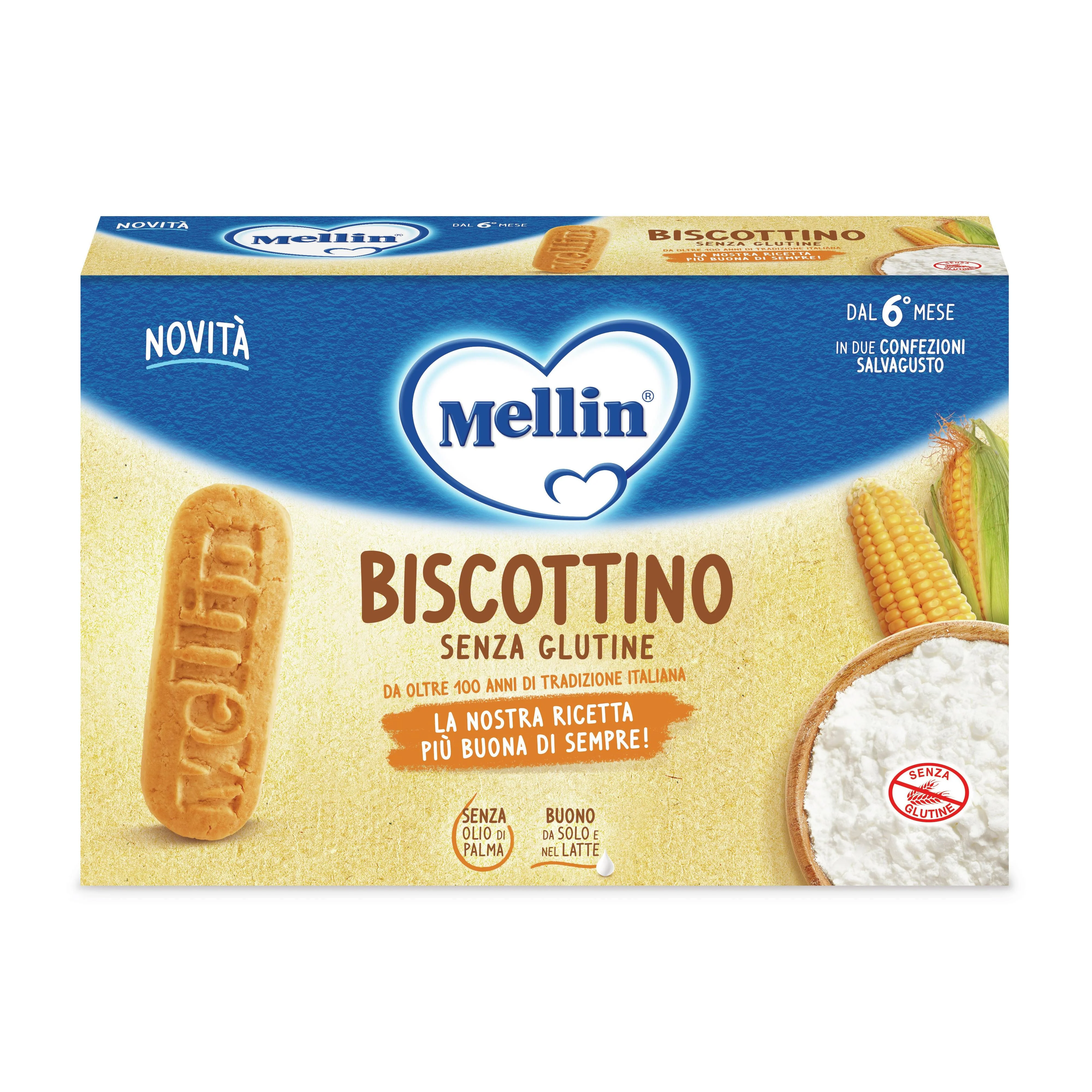 Mellin - Biscottino Senza Glutine: Confezione 500 gr