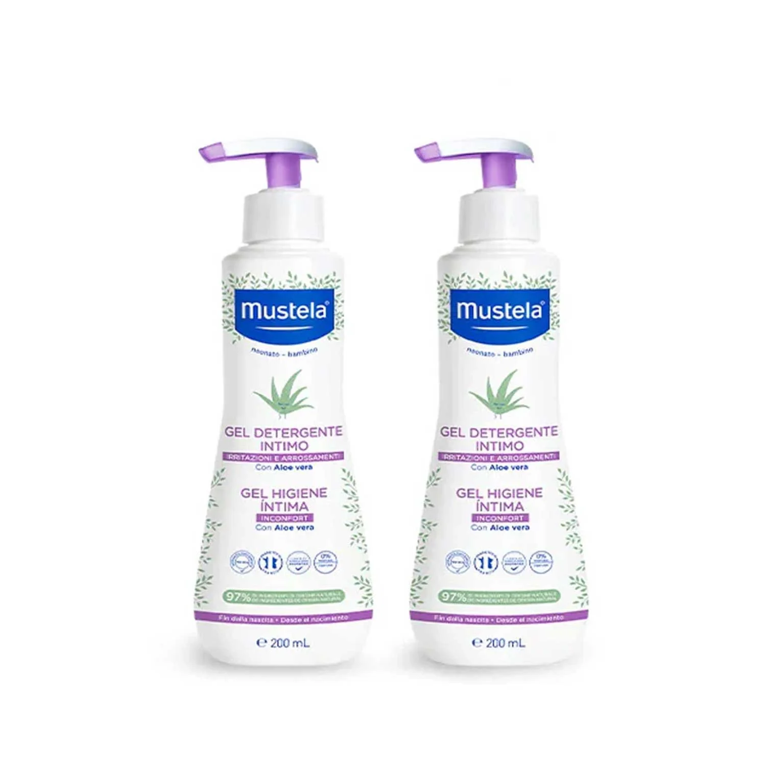 Mustela - Bipack Igiene Intima 200 ML + 200 ML