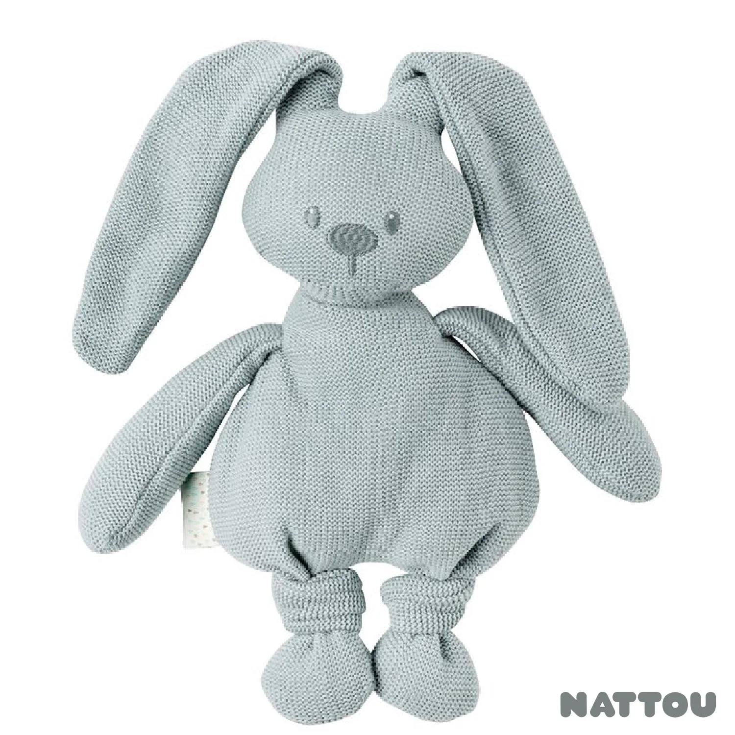 Nattou - Lapidou cotone grigio NOVITA' 879750