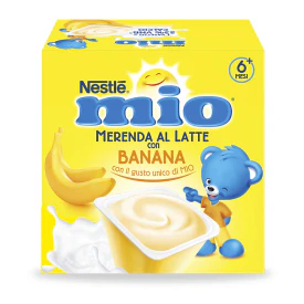 Nestlè - Merenda Lattea Banana: Confezione 4x100 gr