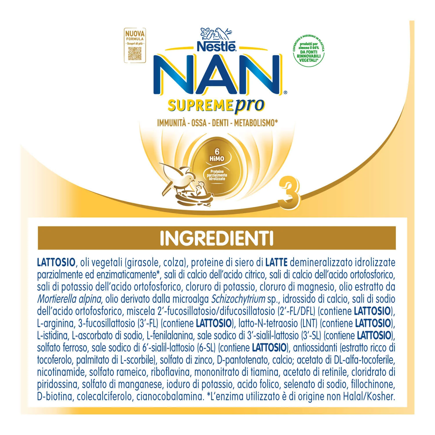 Nestlè - Nan Supreme Pro 3 Latte In Polvere: Confezione 800 gr - Image 5