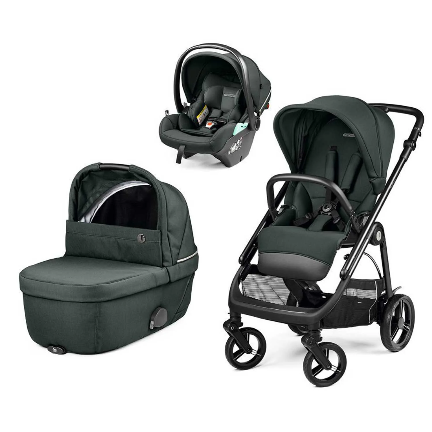 Peg Perego - Trio Veloce Brio Con Seggiolino Auto Primo Viaggio Lounge Isize - Image 4