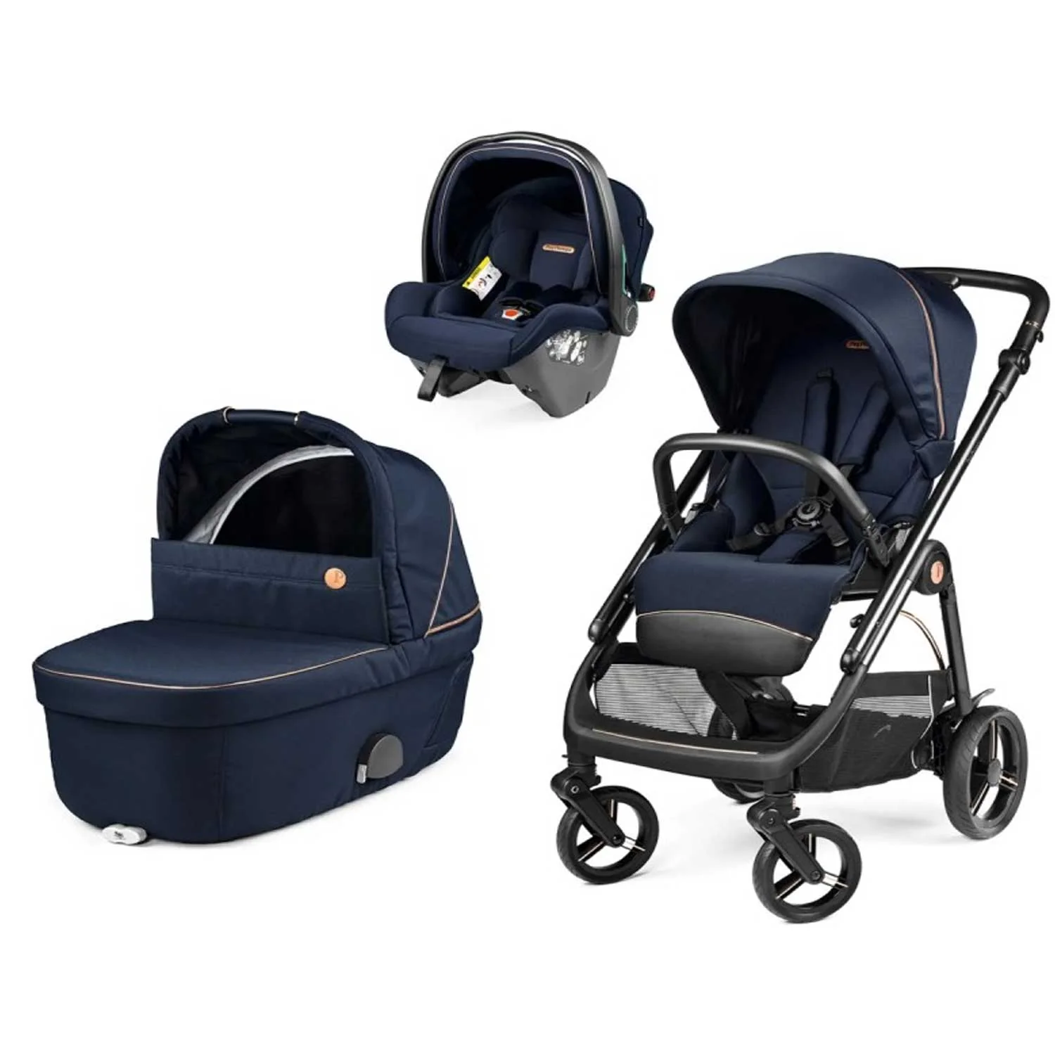 Peg Perego - Trio Veloce Brio Con Seggiolino Auto Primo Viaggio Lounge Isize - Image 6
