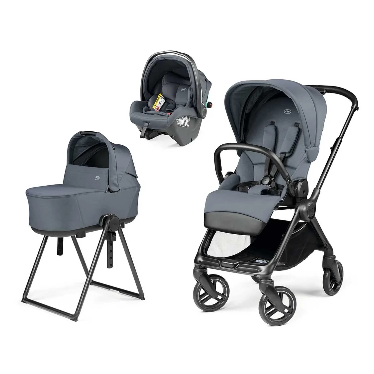 Peg Perego - Trio Switch + Culla Flex + Seggiolino Auto SLK Isize - Image 10