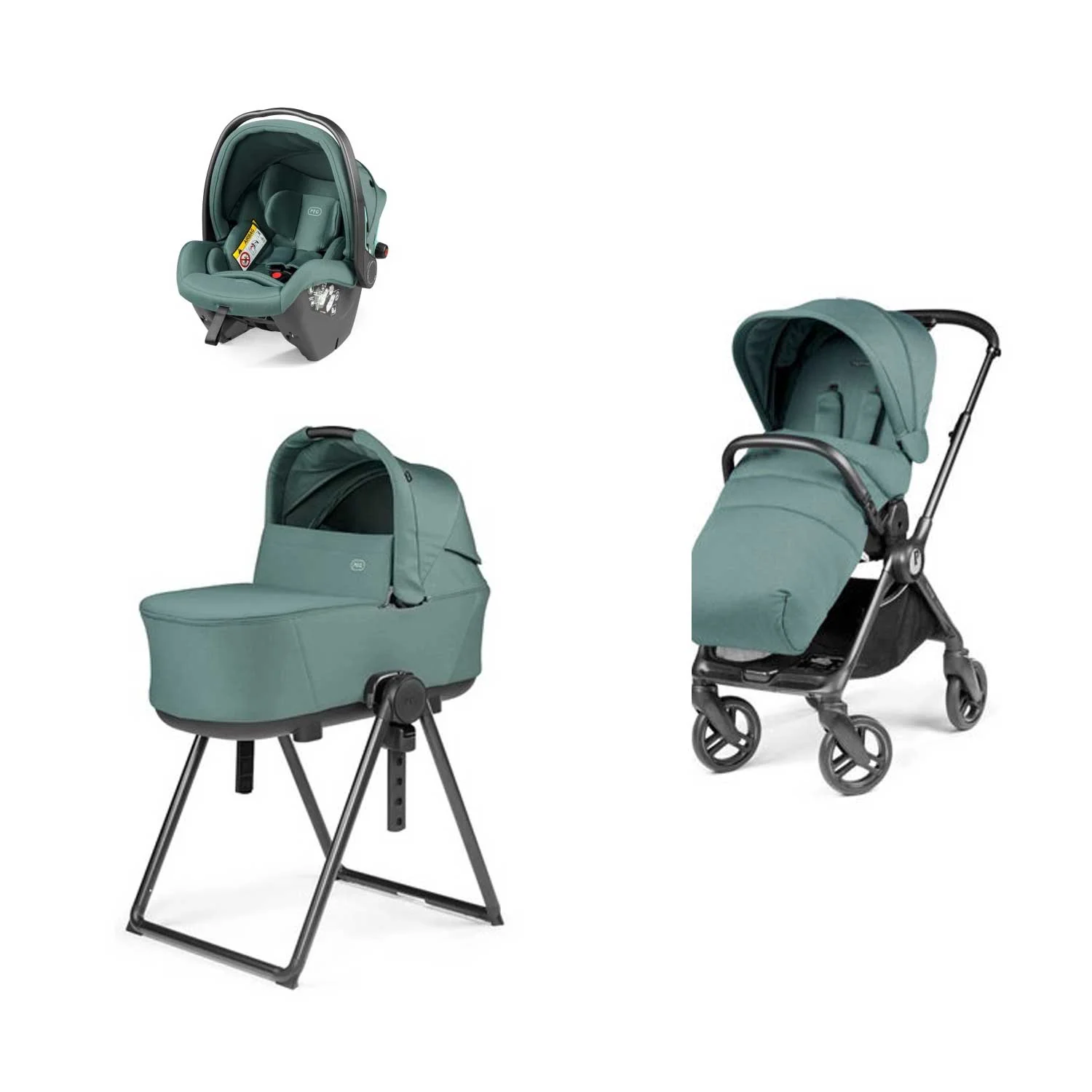 Peg Perego - Trio Switch + Culla Flex + Seggiolino Auto SLK Isize - Image 11