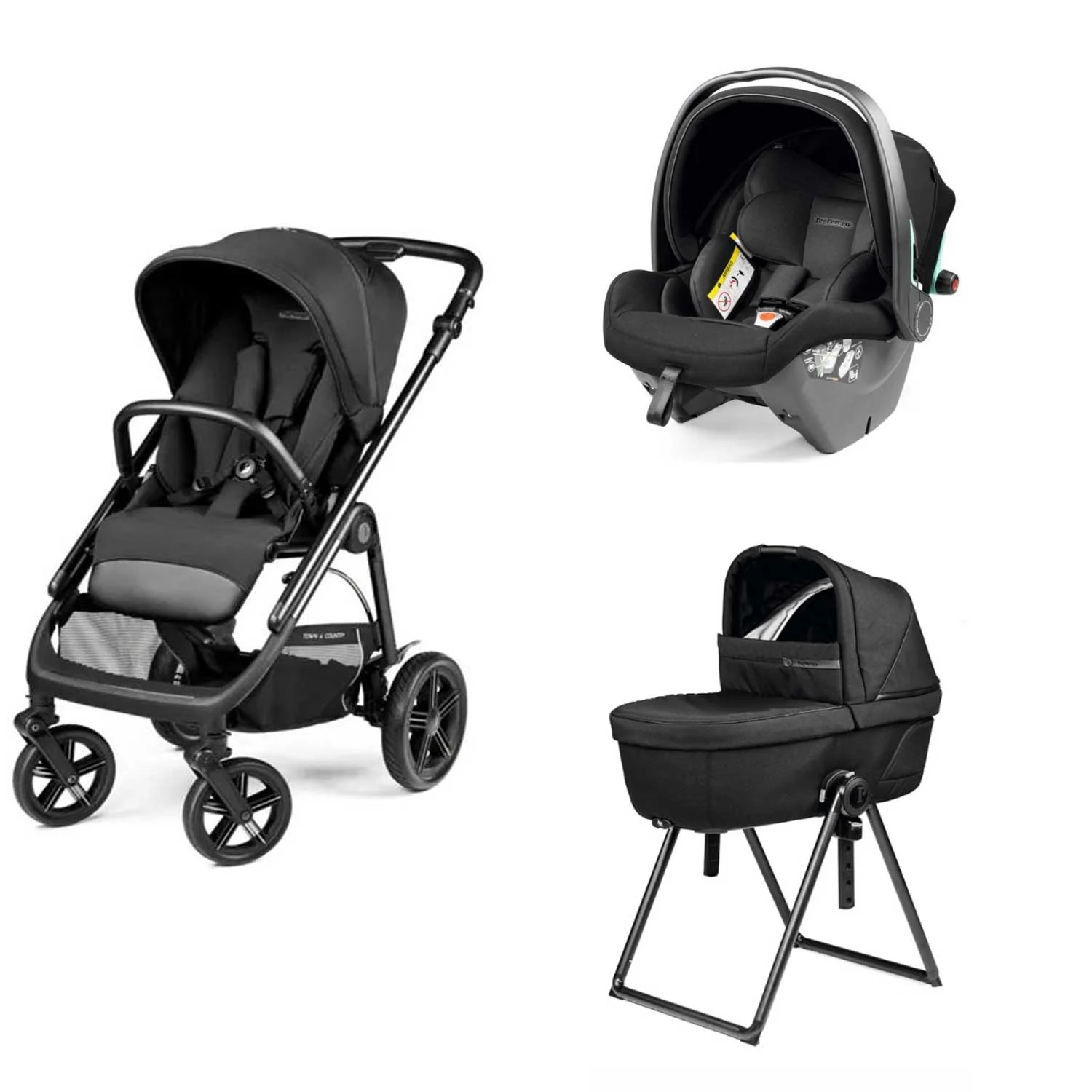 Peg Perego - Trio Veloce TC New Con Culla Belvedere + Primo Viaggio SLK R129 - Image 2