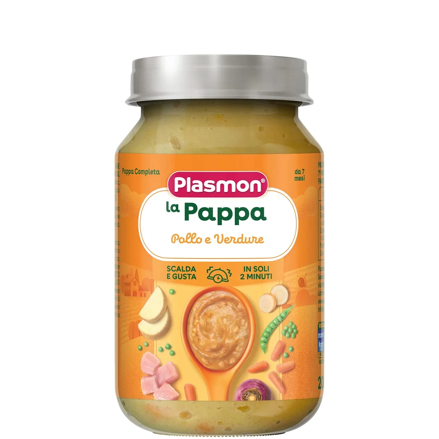 Plasmon - Omogeneizzato Pollo Verdure 200 gr