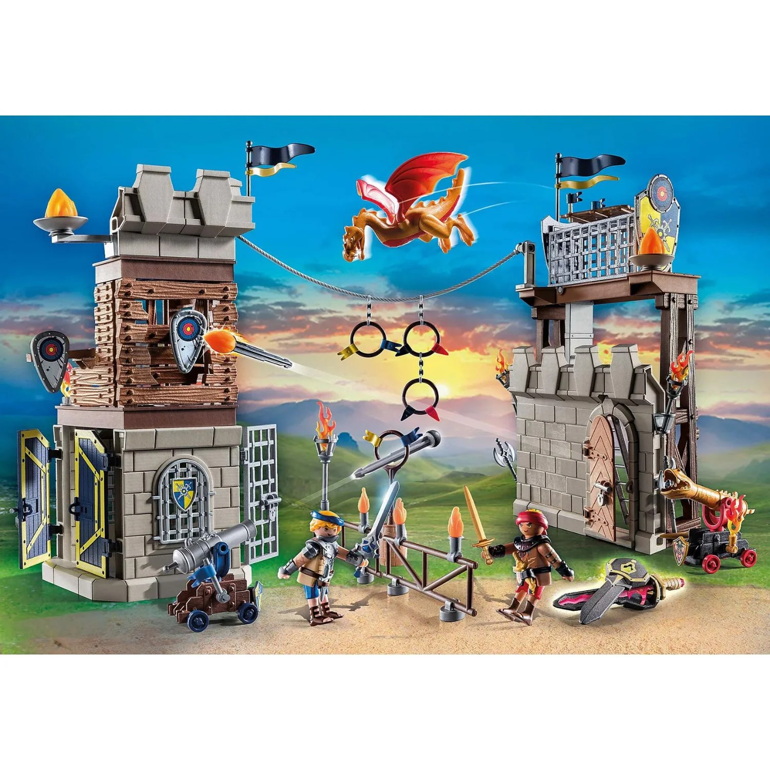 Playmobil - Arena del Torneo di Novelmore vs. Burnham 71298 - Image 2