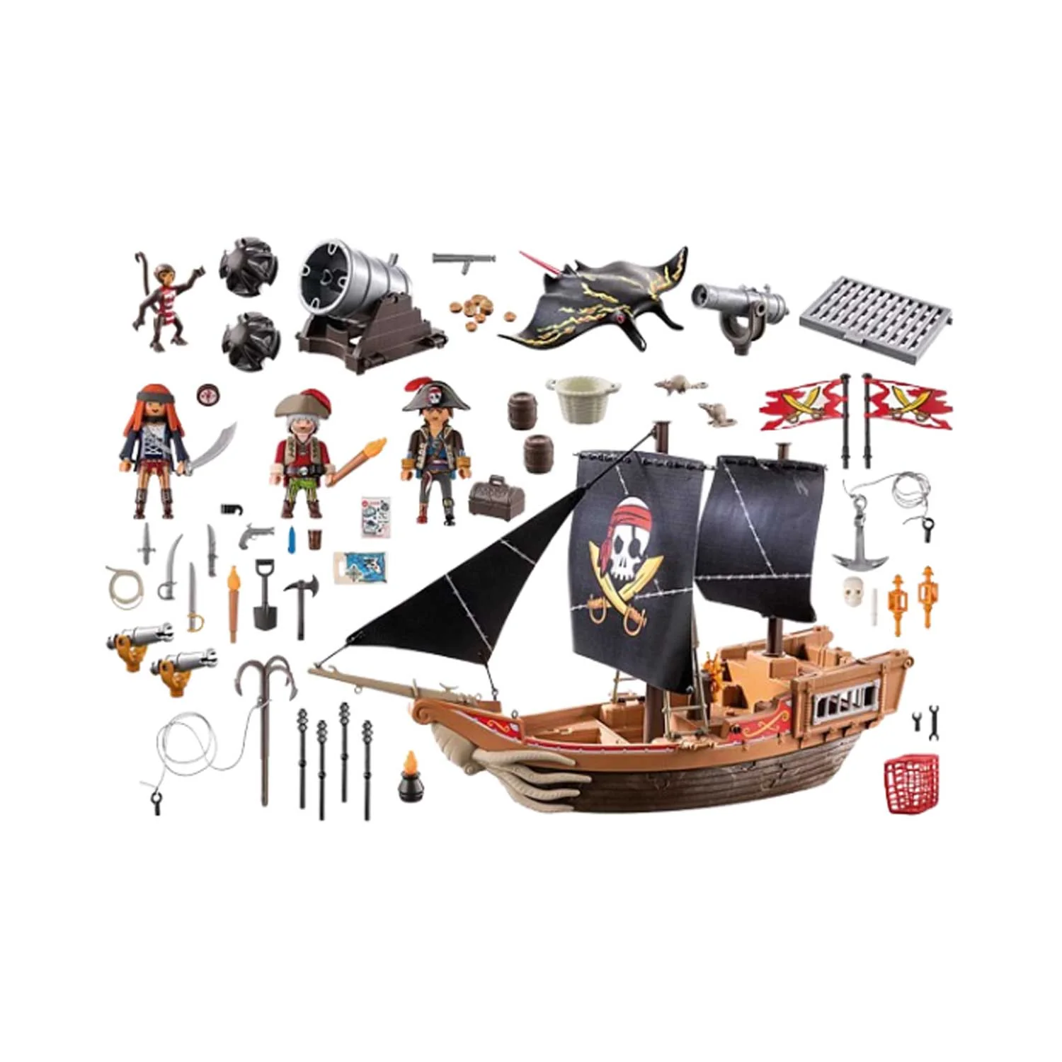 Playmobil - Galeone Dei Pirati 71530 - Image 2