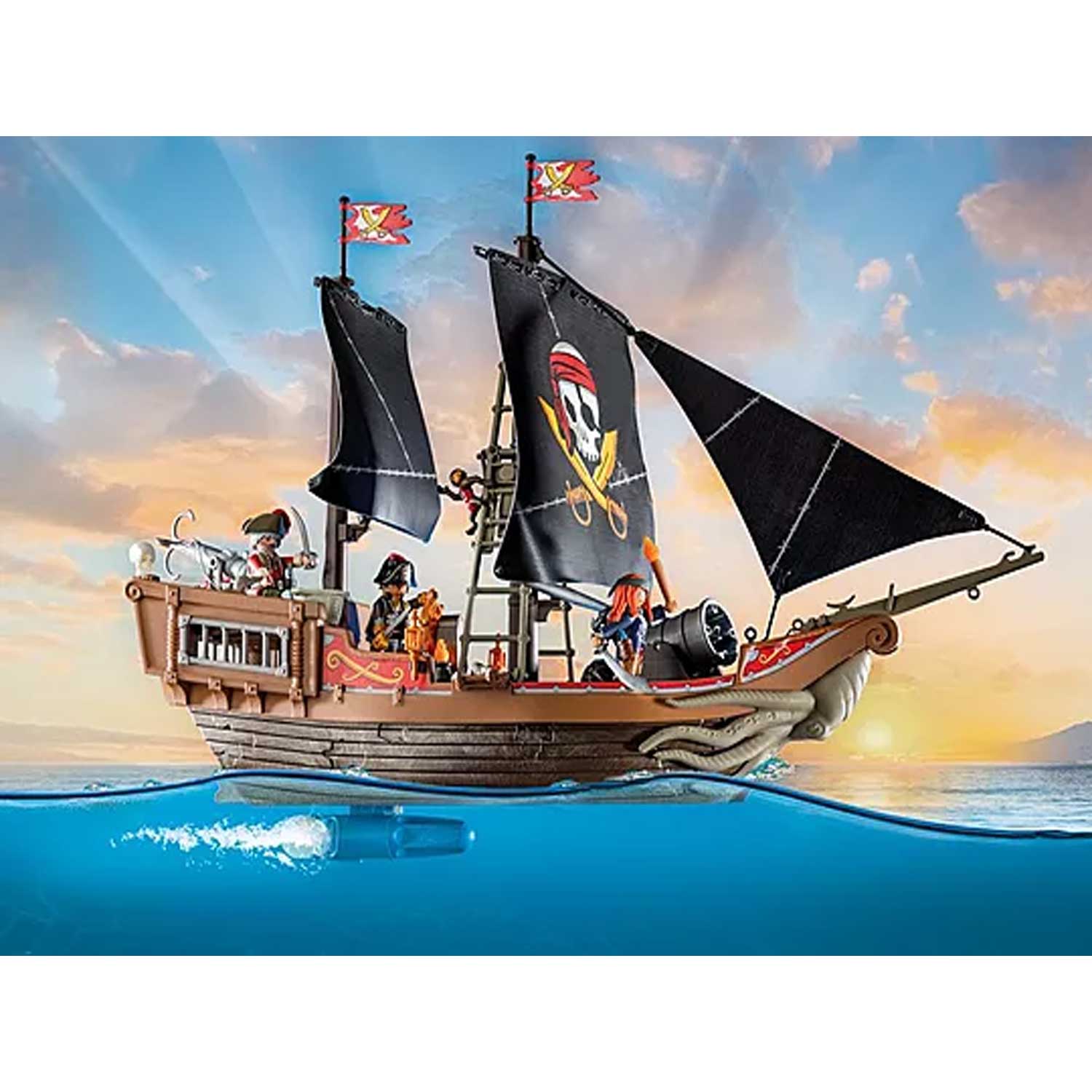 Playmobil - Galeone Dei Pirati 71530 - Image 3
