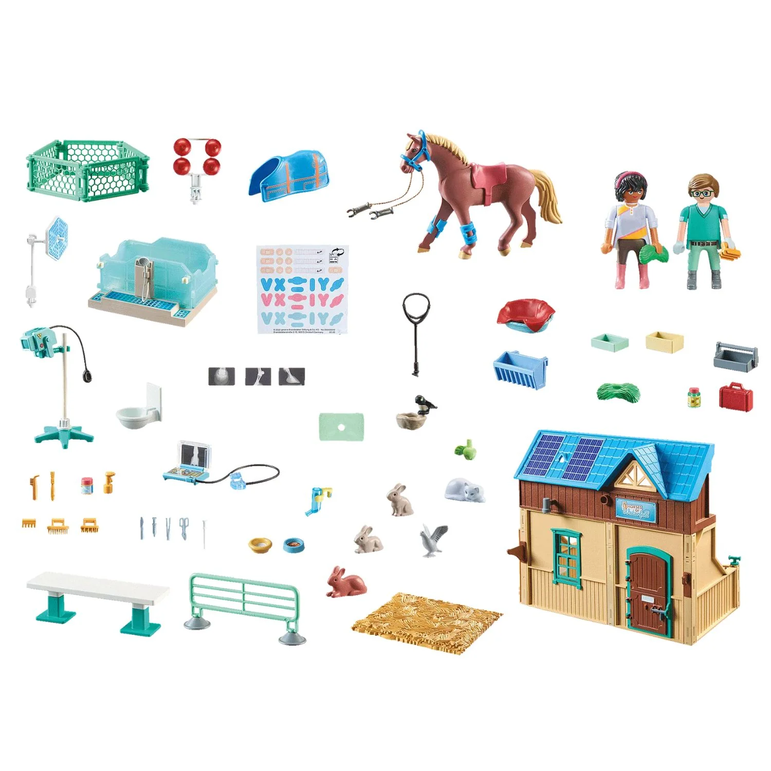 Playmobil - Stalla con veterinario 71352 - Image 3