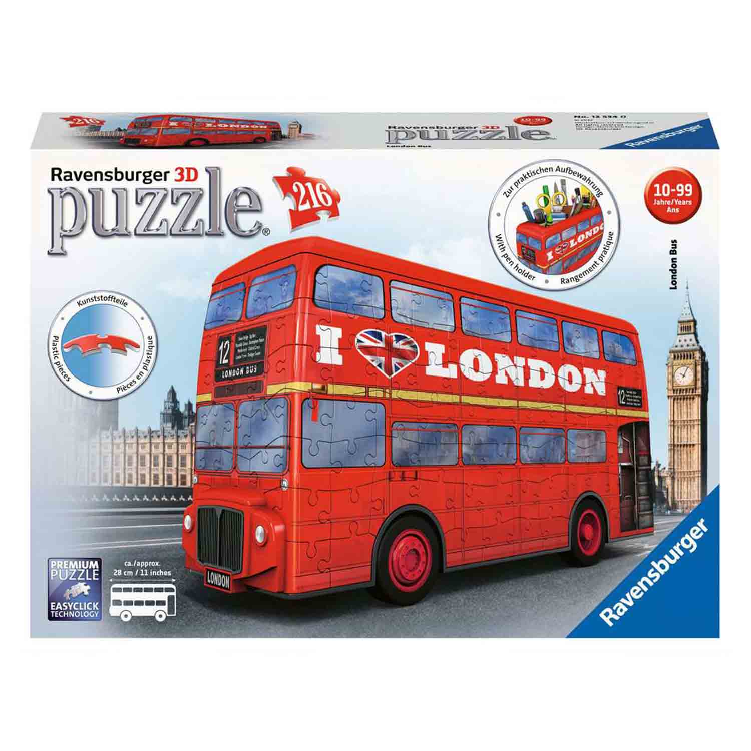 Ravensburger - 3D Puzzle 216 PZ Simboli e Monumenti - Image 2