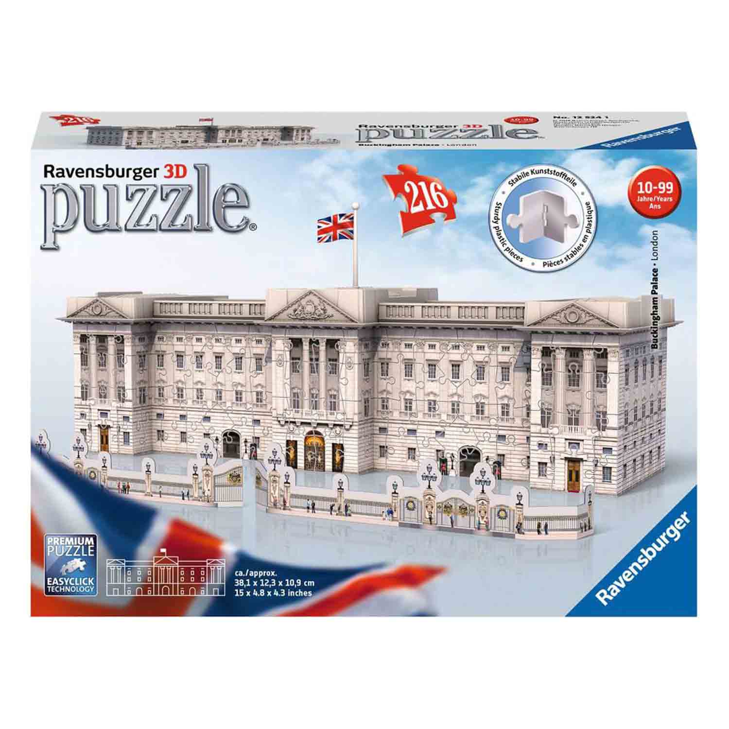 Ravensburger - 3D Puzzle 216 PZ Simboli e Monumenti - Image 3