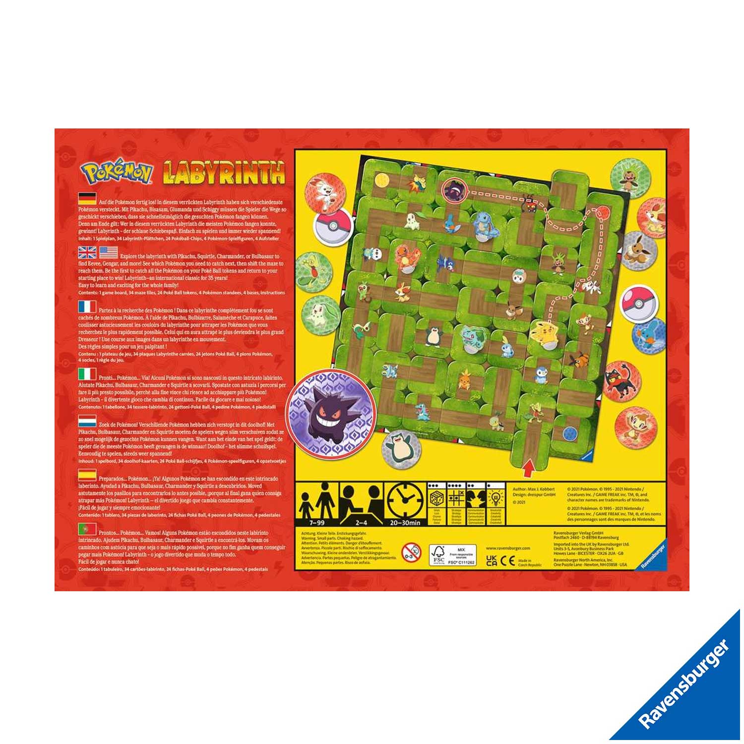Ravensburger - Labirinto Pokemon - Image 3