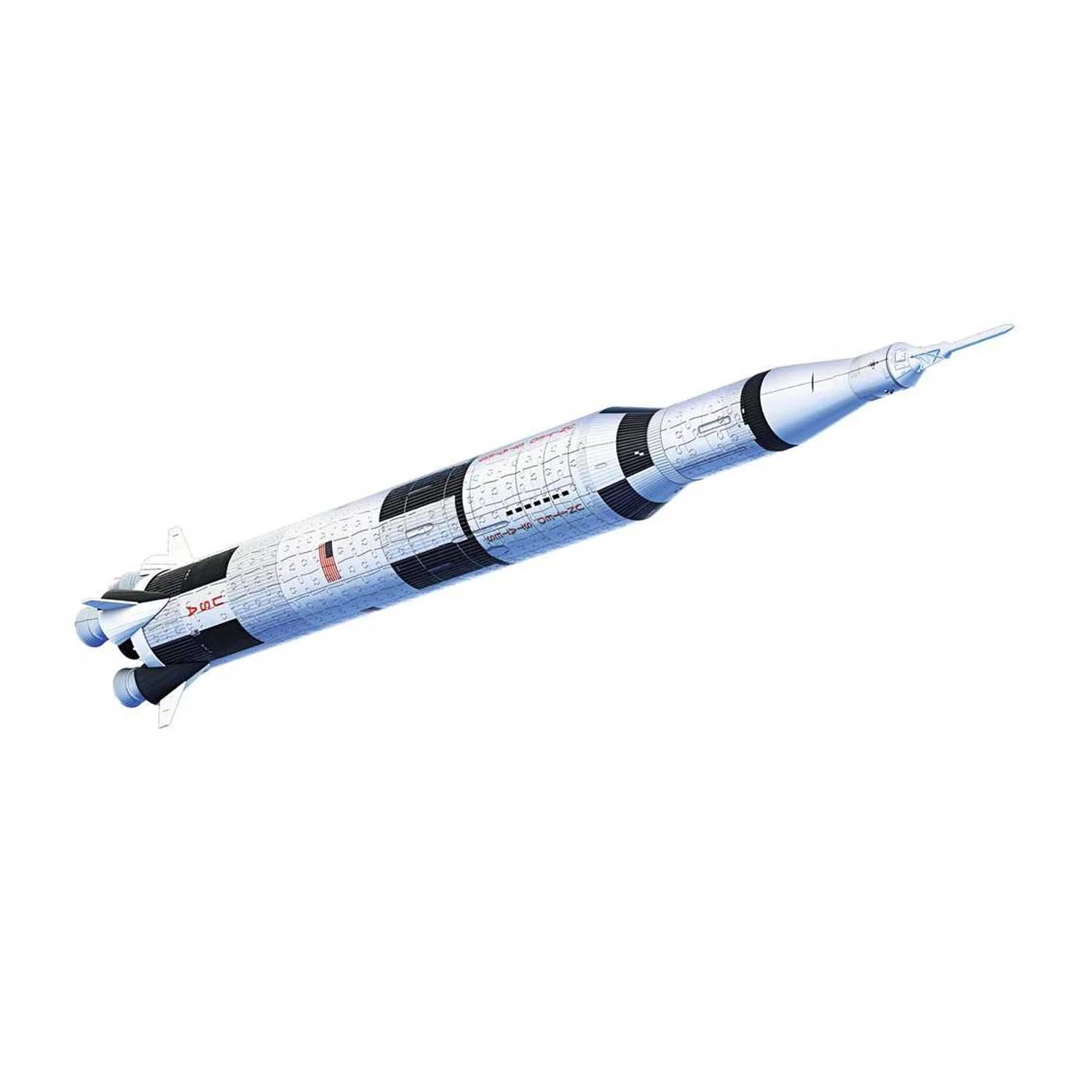 Ravensburger - Puzzle 3D Maxi Apollo Saturn V Rocket 440pz - Image 2
