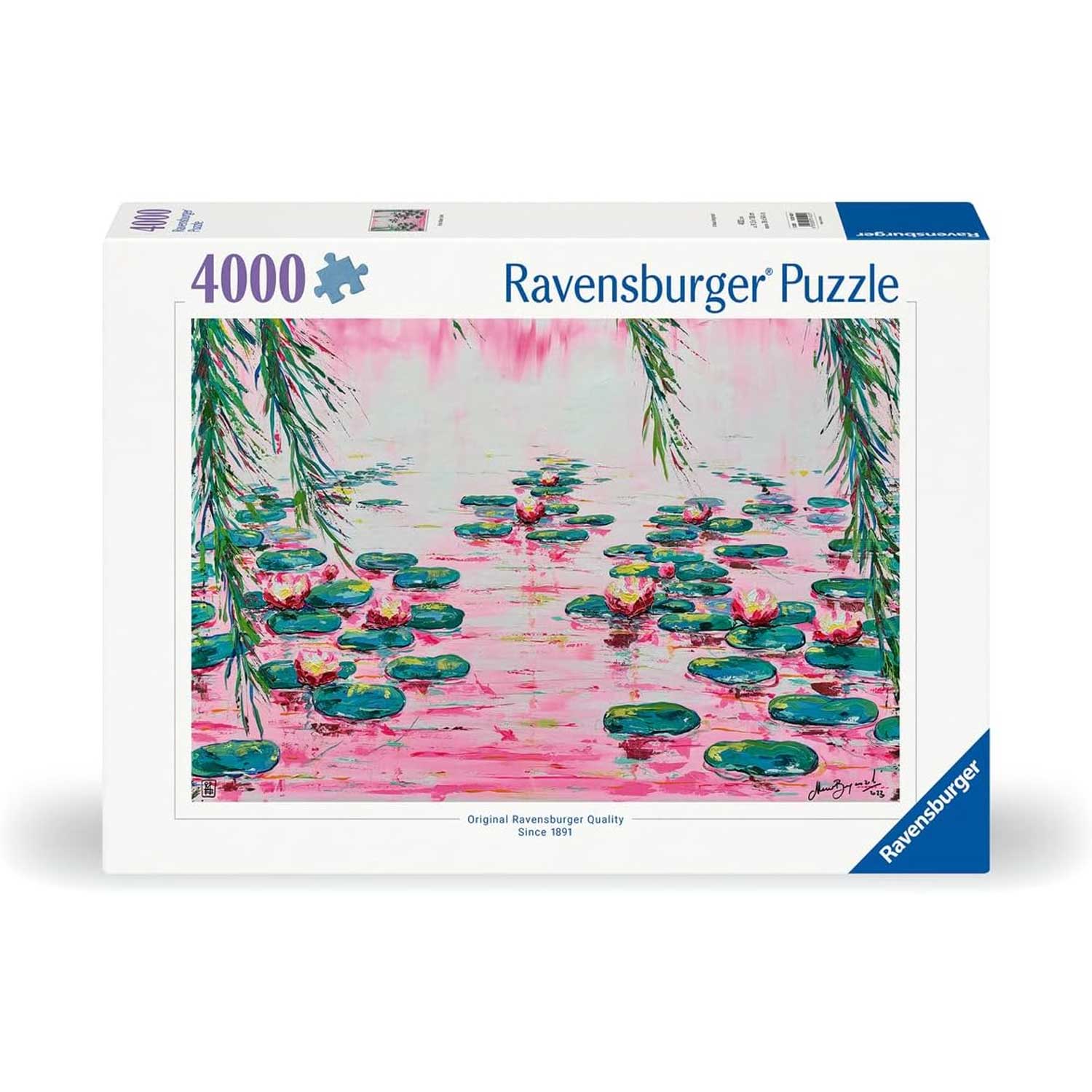 Ravensburger - Puzzle Pink Water Lilies 4000 PZ
