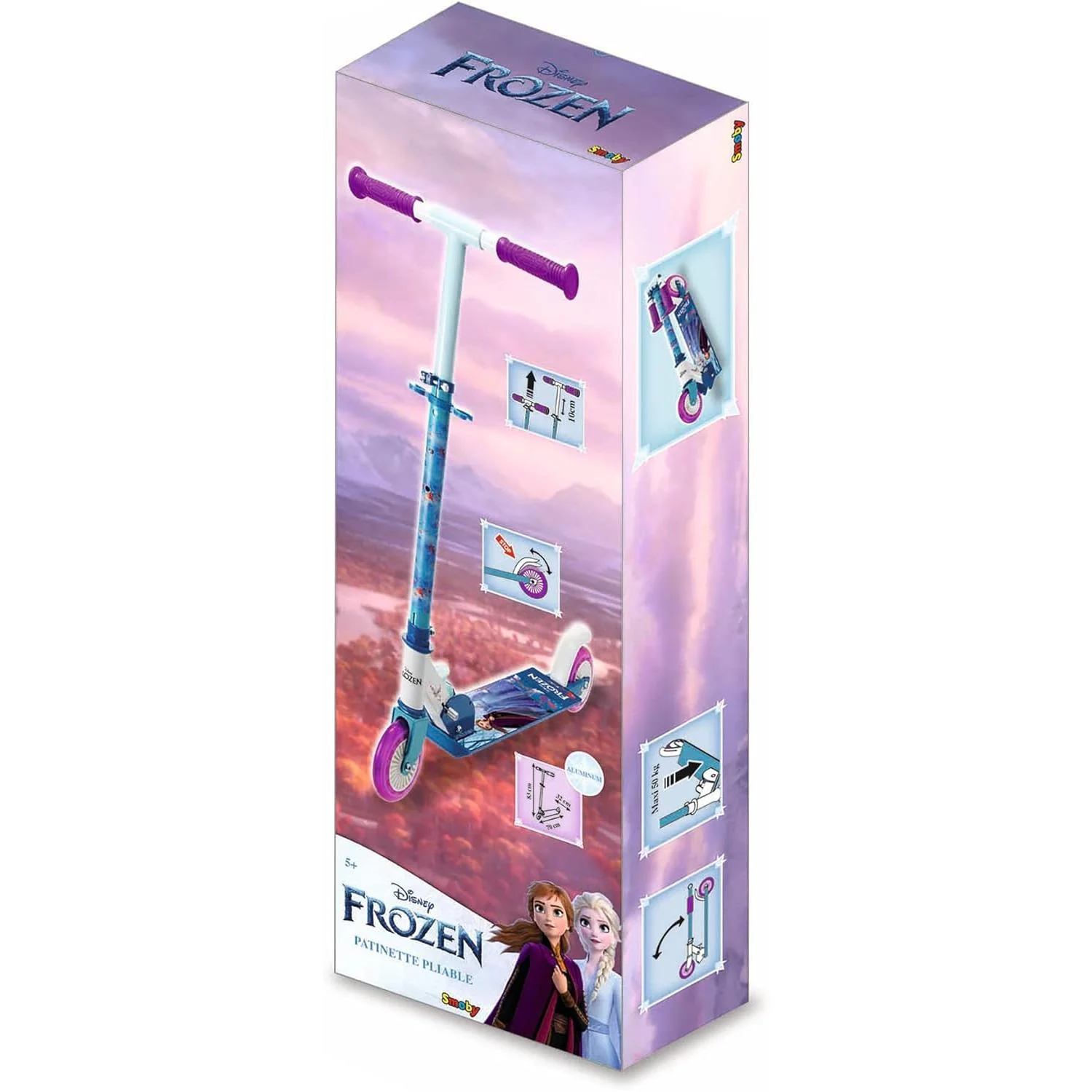 Smoby - Monopattino due ruote Disney Frozen 2 - Image 3