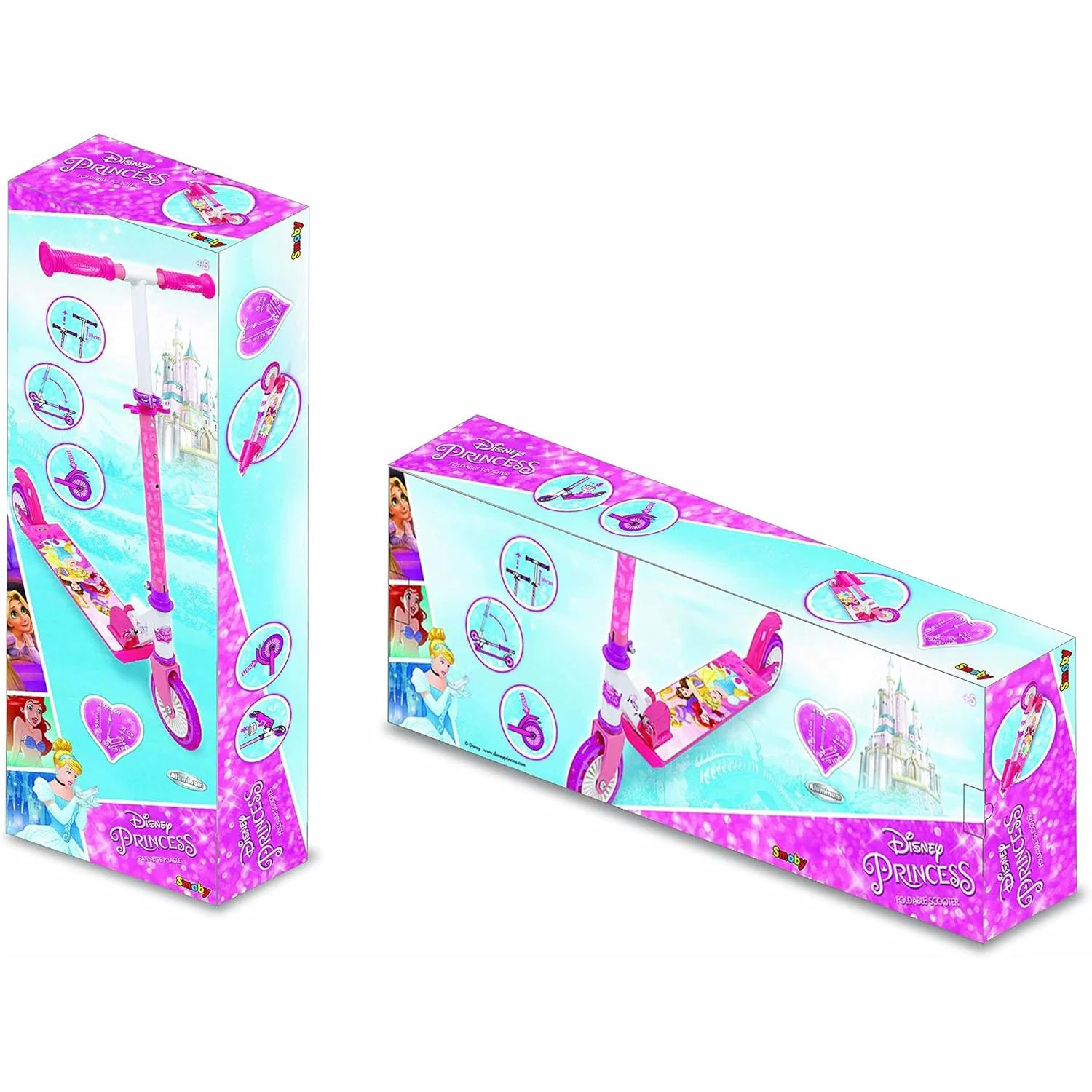 Smoby - Monopattino due ruote Principesse Disney - Image 3