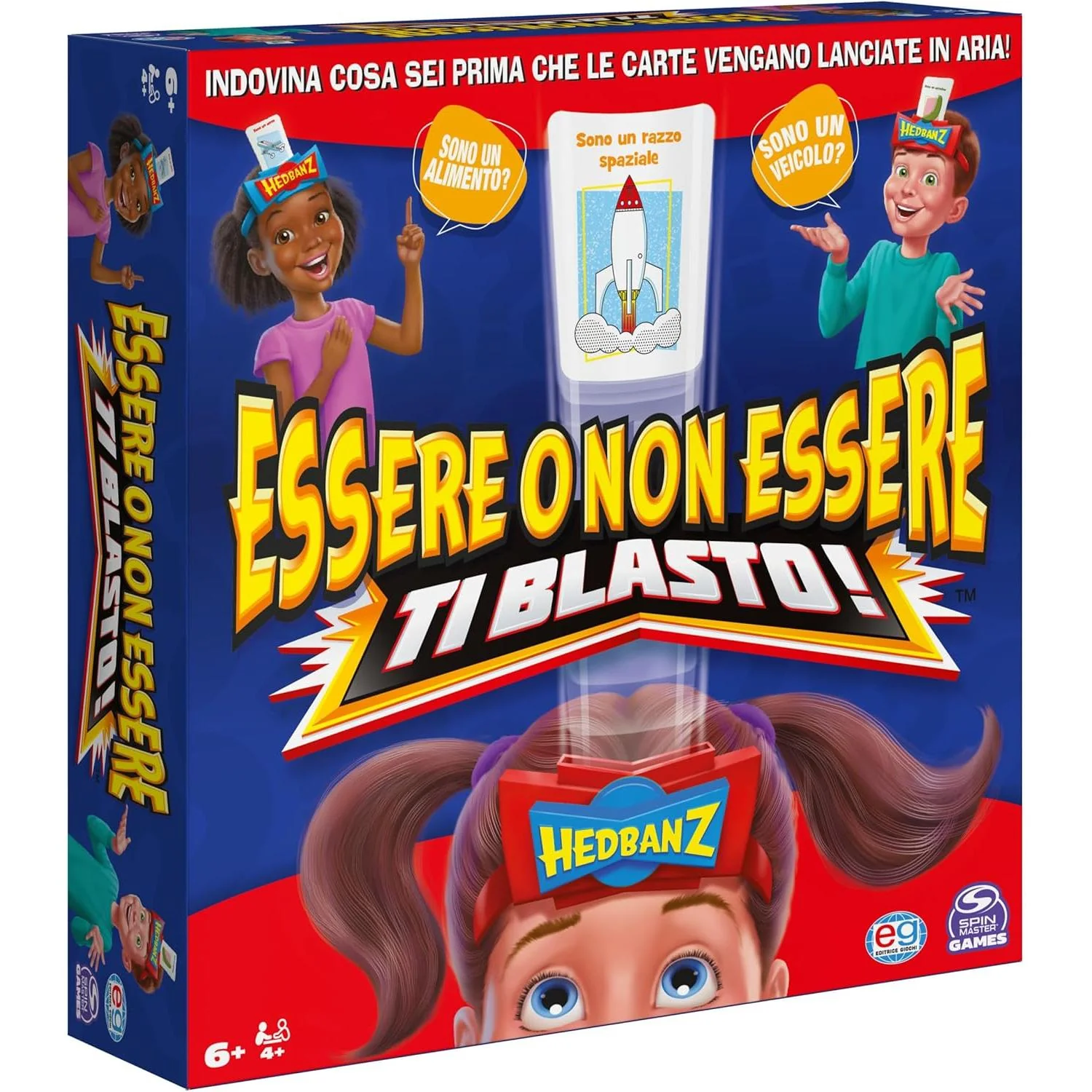 Spin Master - Gioco da tavolo Essere o non Essere Ti Blasto!