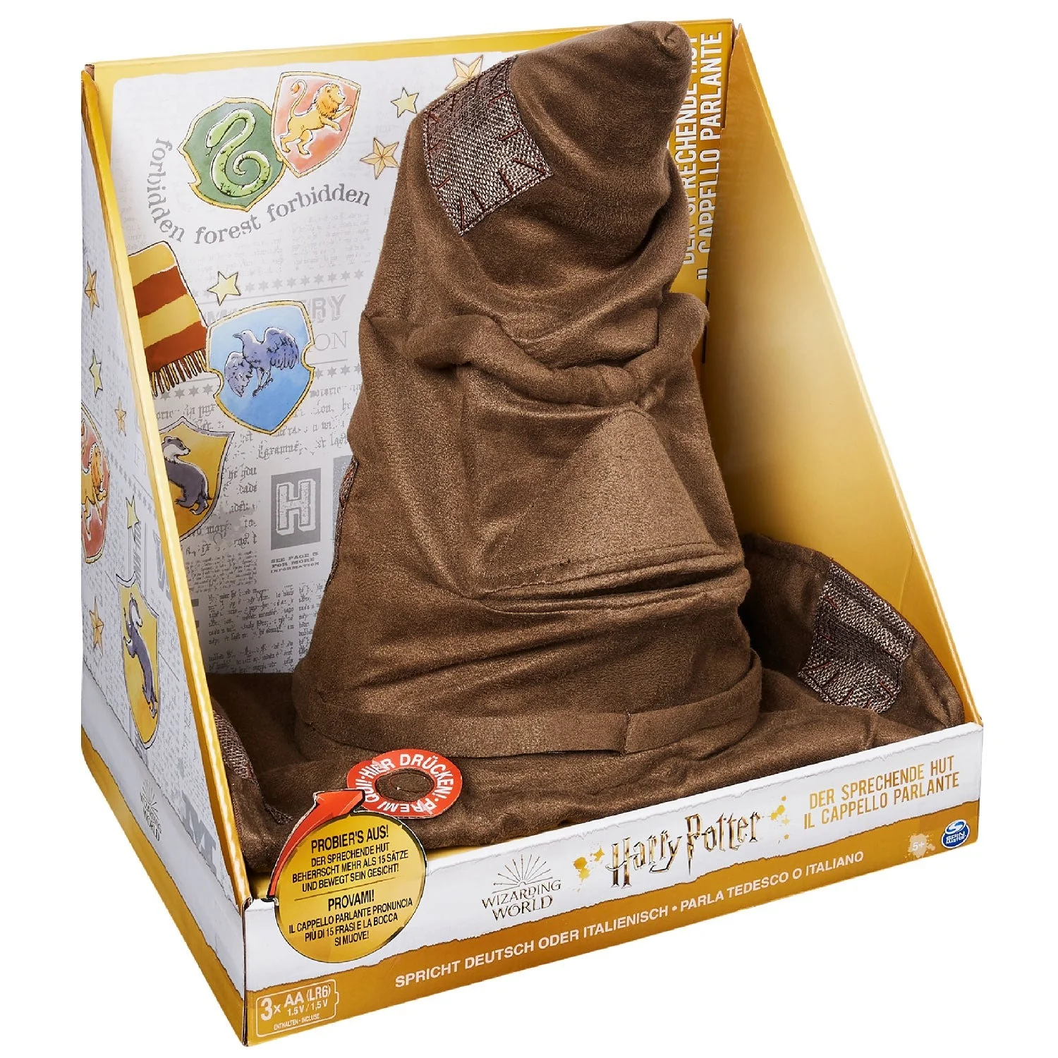 Spin Master - Harry Potter Cappello Parlante Interattivo