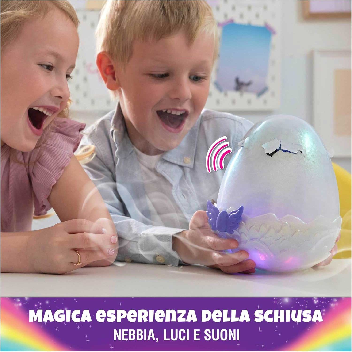 Spin Master - Hatchmals Alive Magico Uovo Versione Draggle Con Peluche A Sorpresa - Image 4