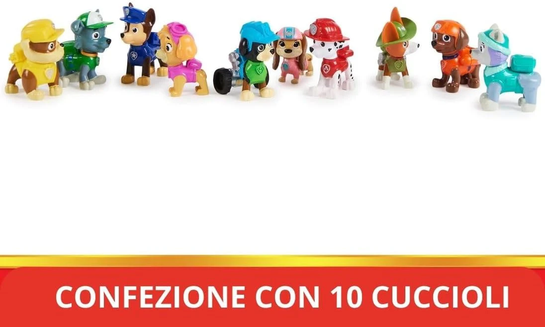 Spin Master - Paw Patrol : Confezione Regalo 10 Personaggi - Image 3