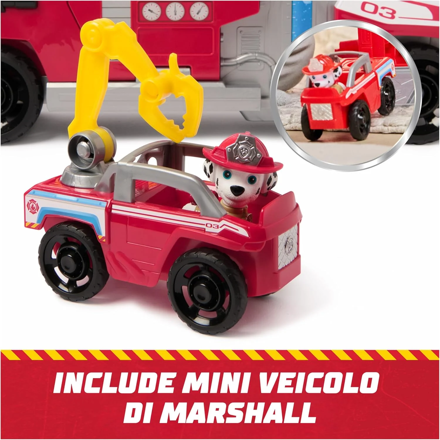 Spin Master - Paw Patrol Fire Rescue Camion Dei Pompieri - Image 6