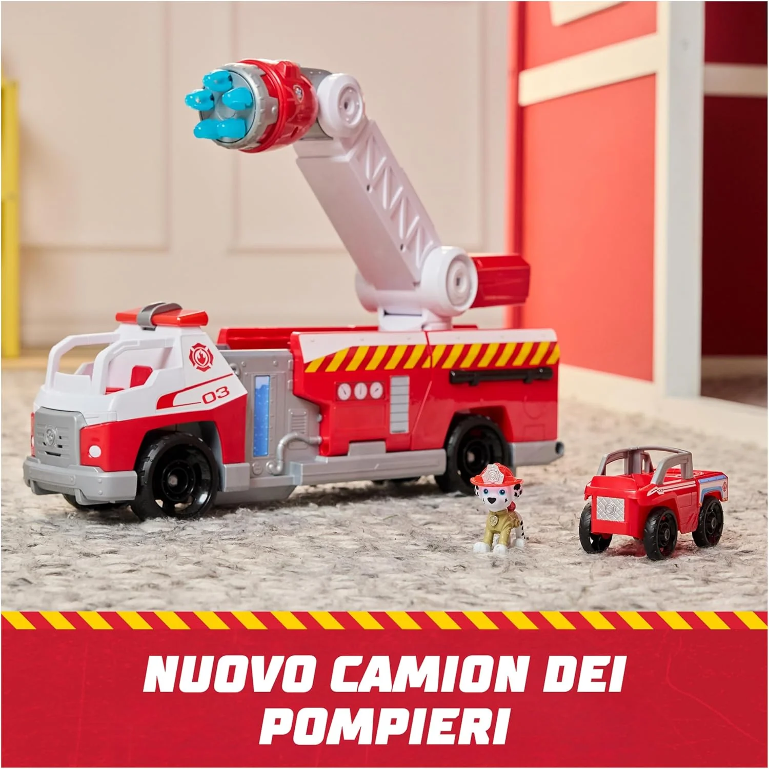 Spin Master - Paw Patrol Fire Rescue Camion Dei Pompieri - Image 7