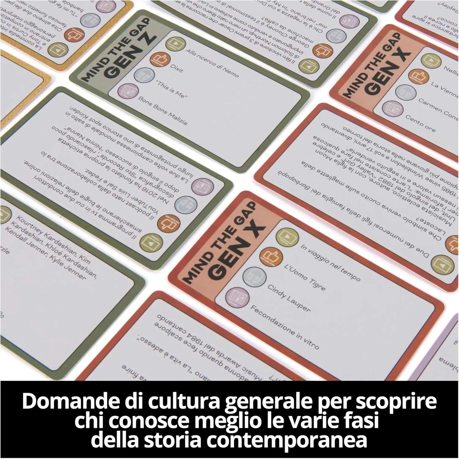 Spin Master -  Mind The Gap Il Quiz Intergenerazionale, Domande dalla Gen Alpha ai Boomer - Image 5