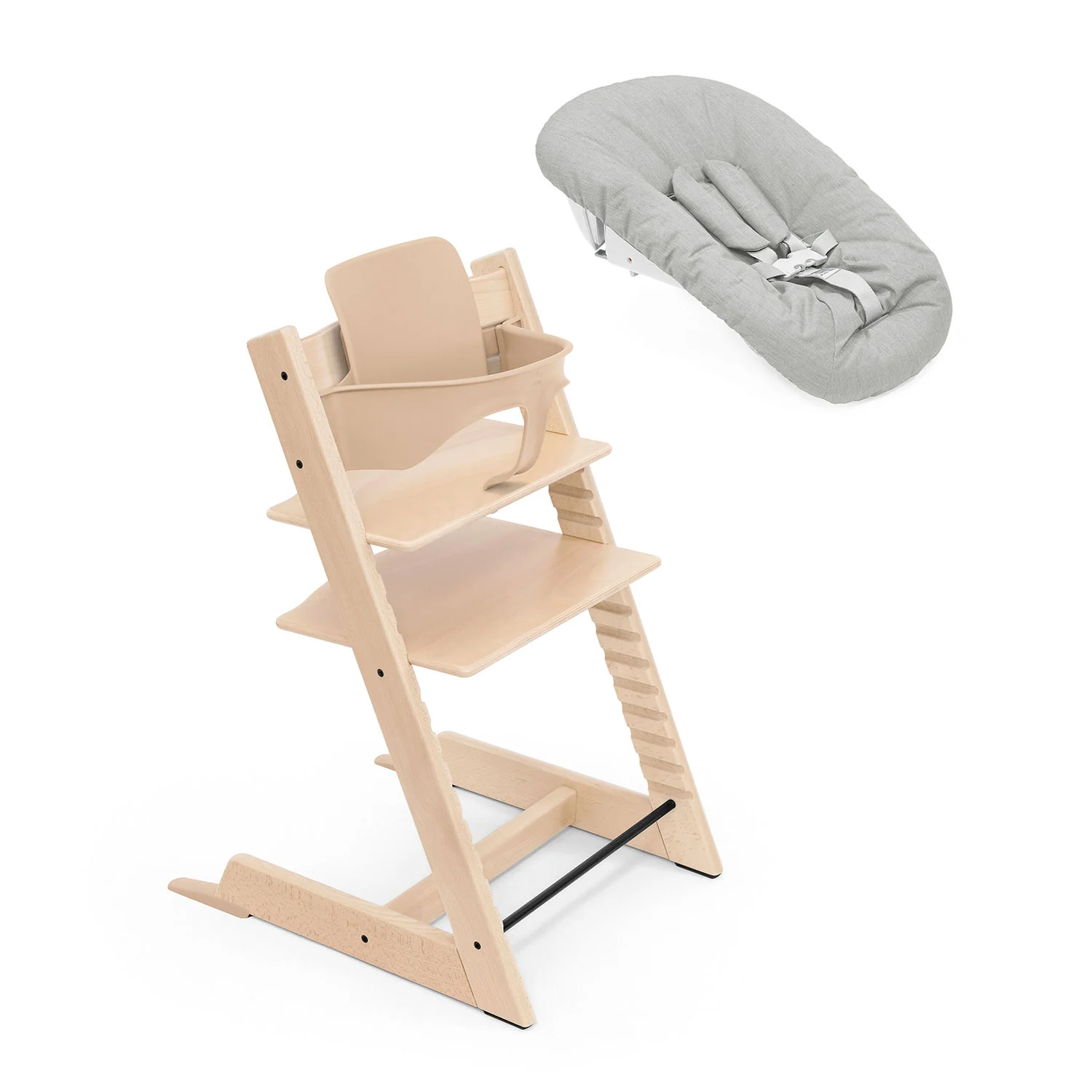 STOKKE - Sedia Tripp Trapp + Baby Set² + Newborn Set