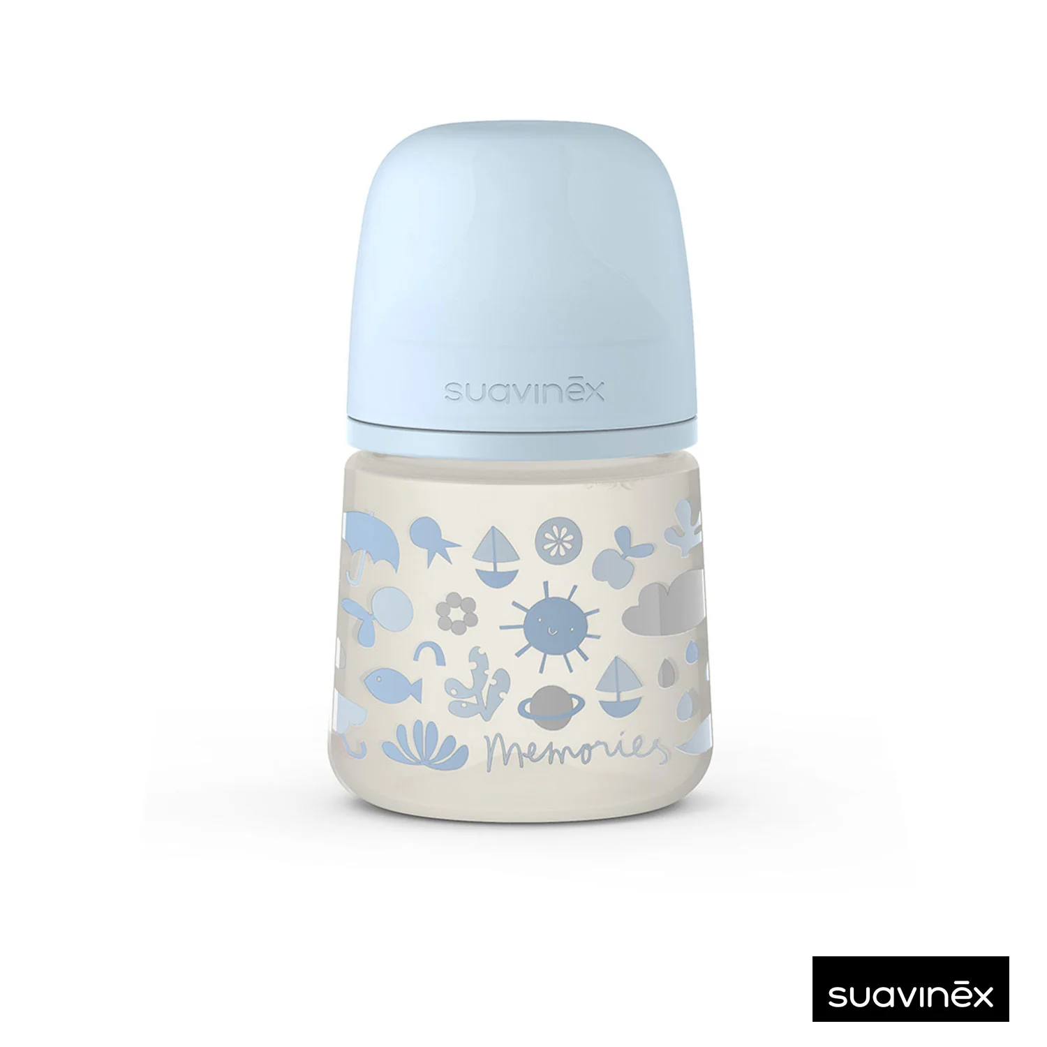 Suavinex - Biberon 150ml flusso lento 0m+ Memories - Image 2