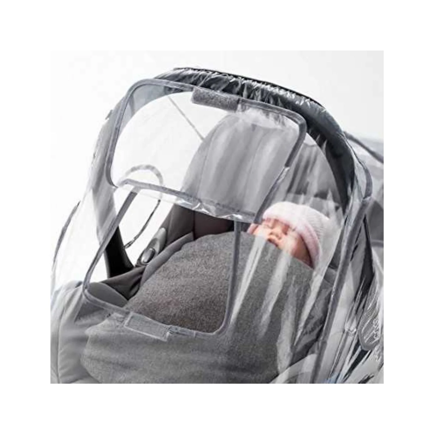 TecnoBaby Lady - Parapioggia Universale Trixi per Carrozzina Passeggino Ovetto - Image 3