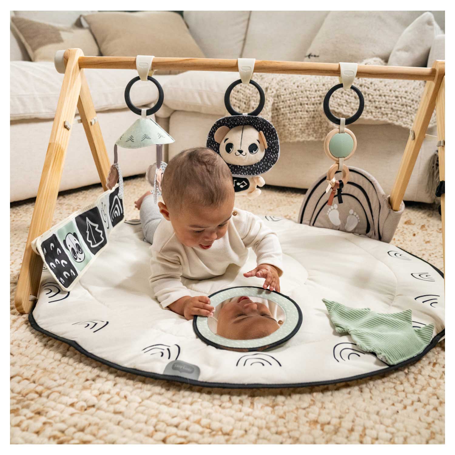 Tiny Love - Palestrina Luxe Gymini Black & White Decor - Image 8