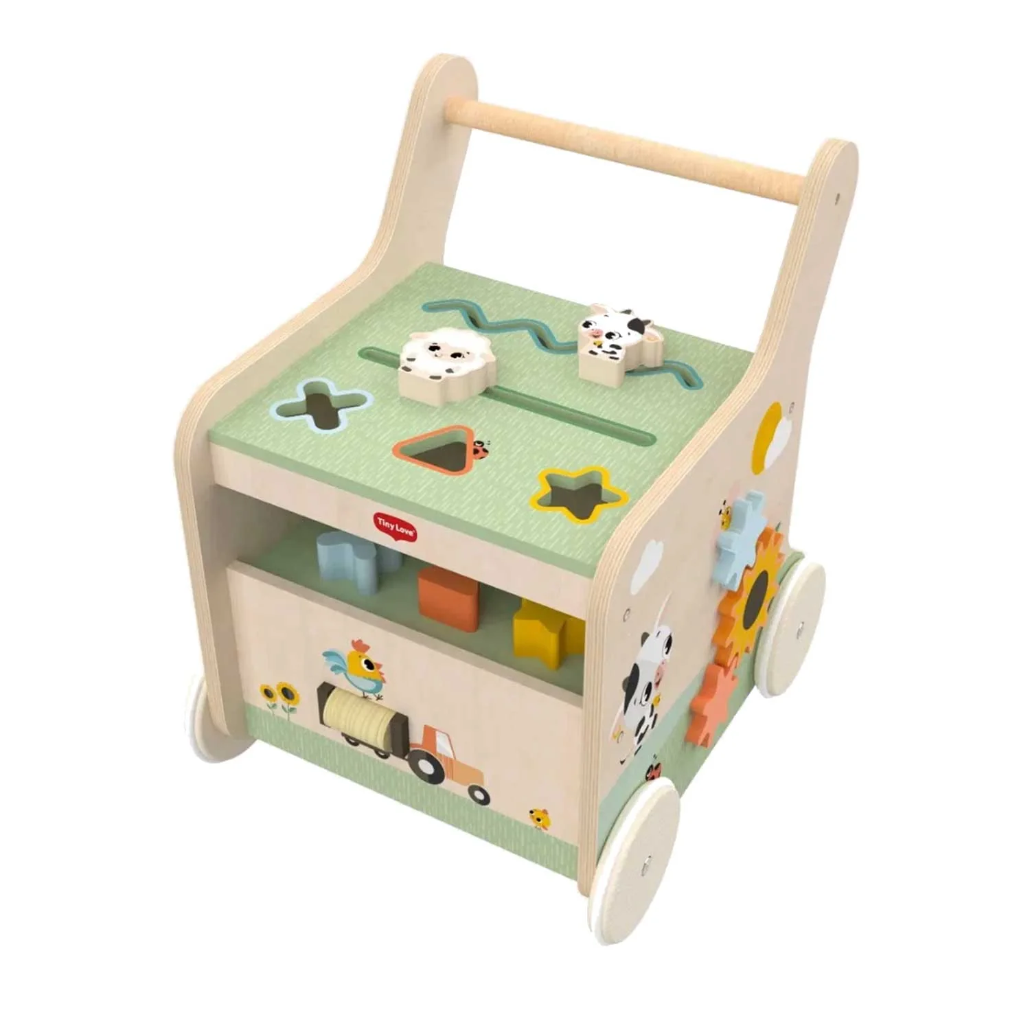 Tiny Love - Wooden Activity Walker Farmers - Image 3