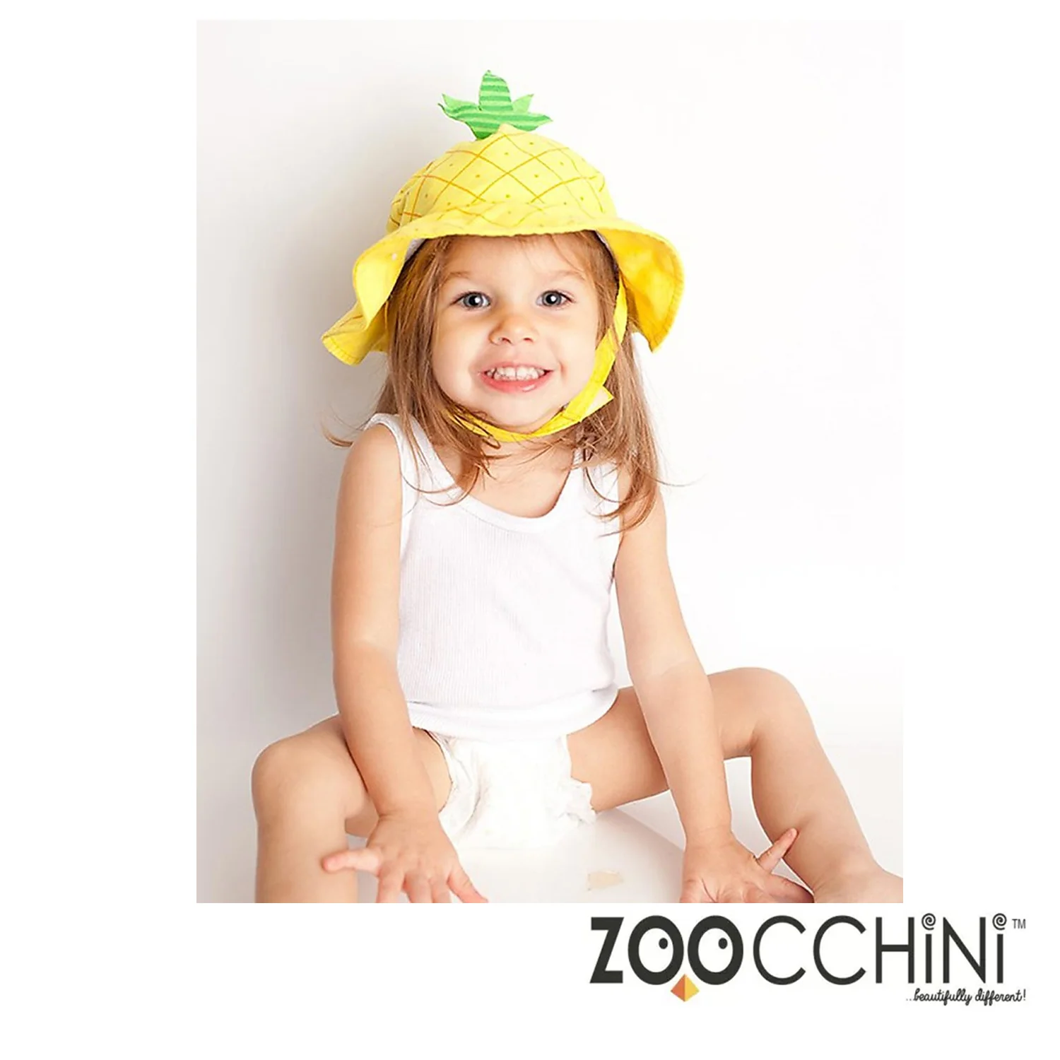 Zoocchini - Cappellino Estivo Baby UPF 50 Ananas - Image 2